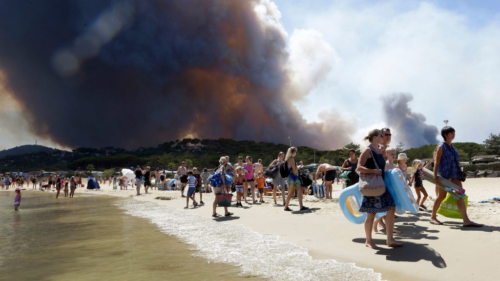 French Riviera – The South of France Hit by Wildfires