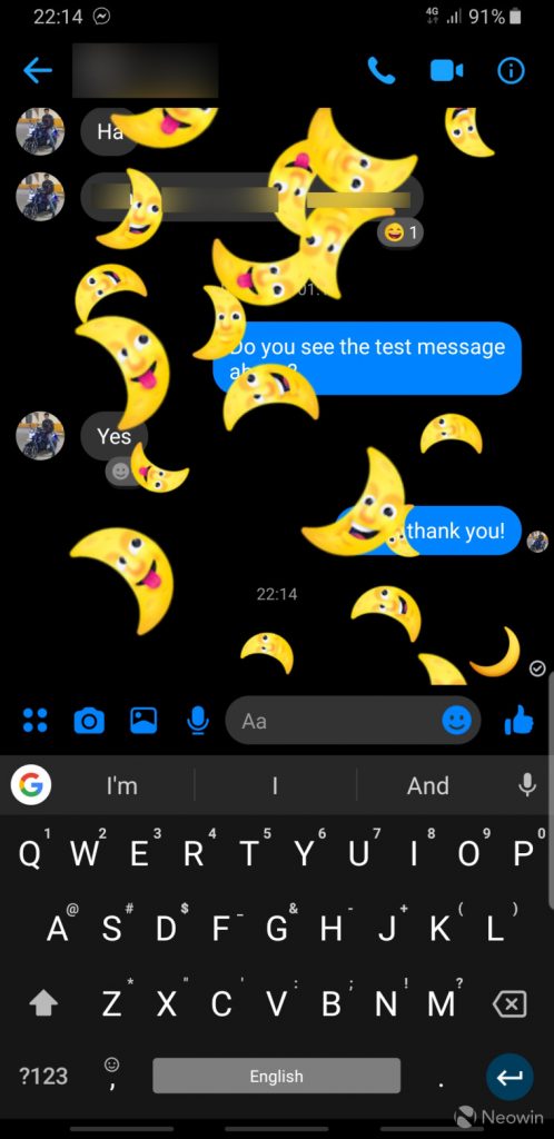 Messenger is the first Facebook app to get dark mode