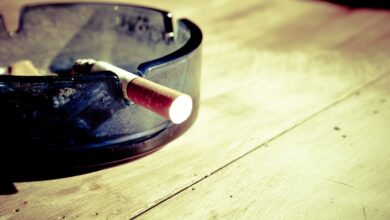 Study Finds That Reducing Nicotine in Cigarettes Could Reduce Smoking Addiction 2 cigarette smoking smoke ash 39503