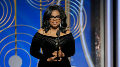 Golden Globes: Women Steal the Spotlight 2 oprah golden globes cecil b demille honor