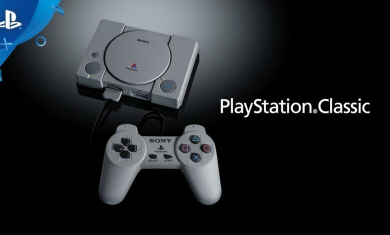 sony playstation classic console, classic console, playstation console, console games, playstation games, tekken 3, final fantasy 3