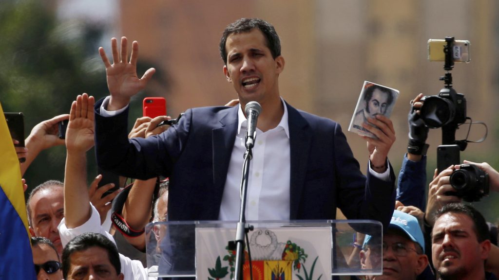 Juan Guaidó declared himself Venezuela’s interim president