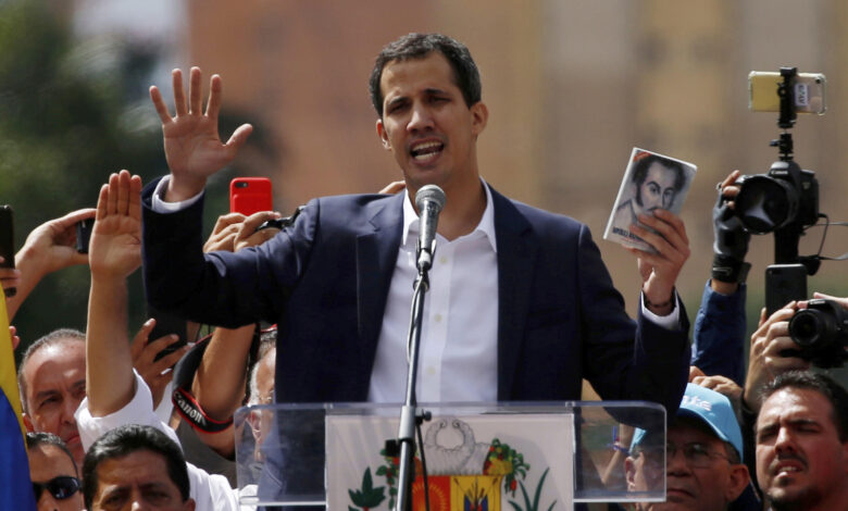 Juan Guaidó declared himself Venezuela’s interim president