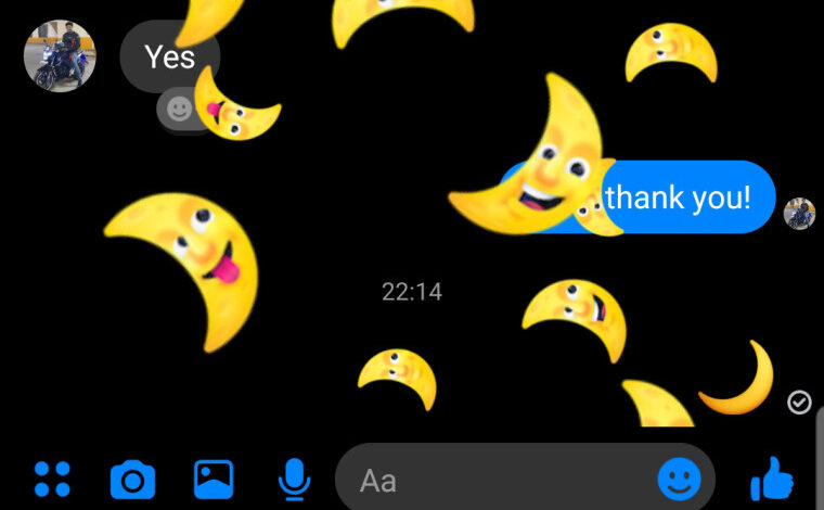 Messenger is the first Facebook app to get dark mode